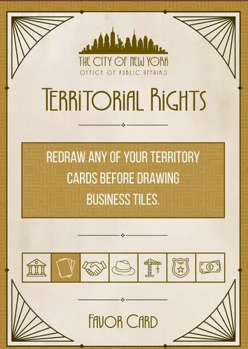 Territorial Rights favour card